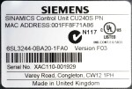 Siemens 6SL3244-0BA20-1FA0